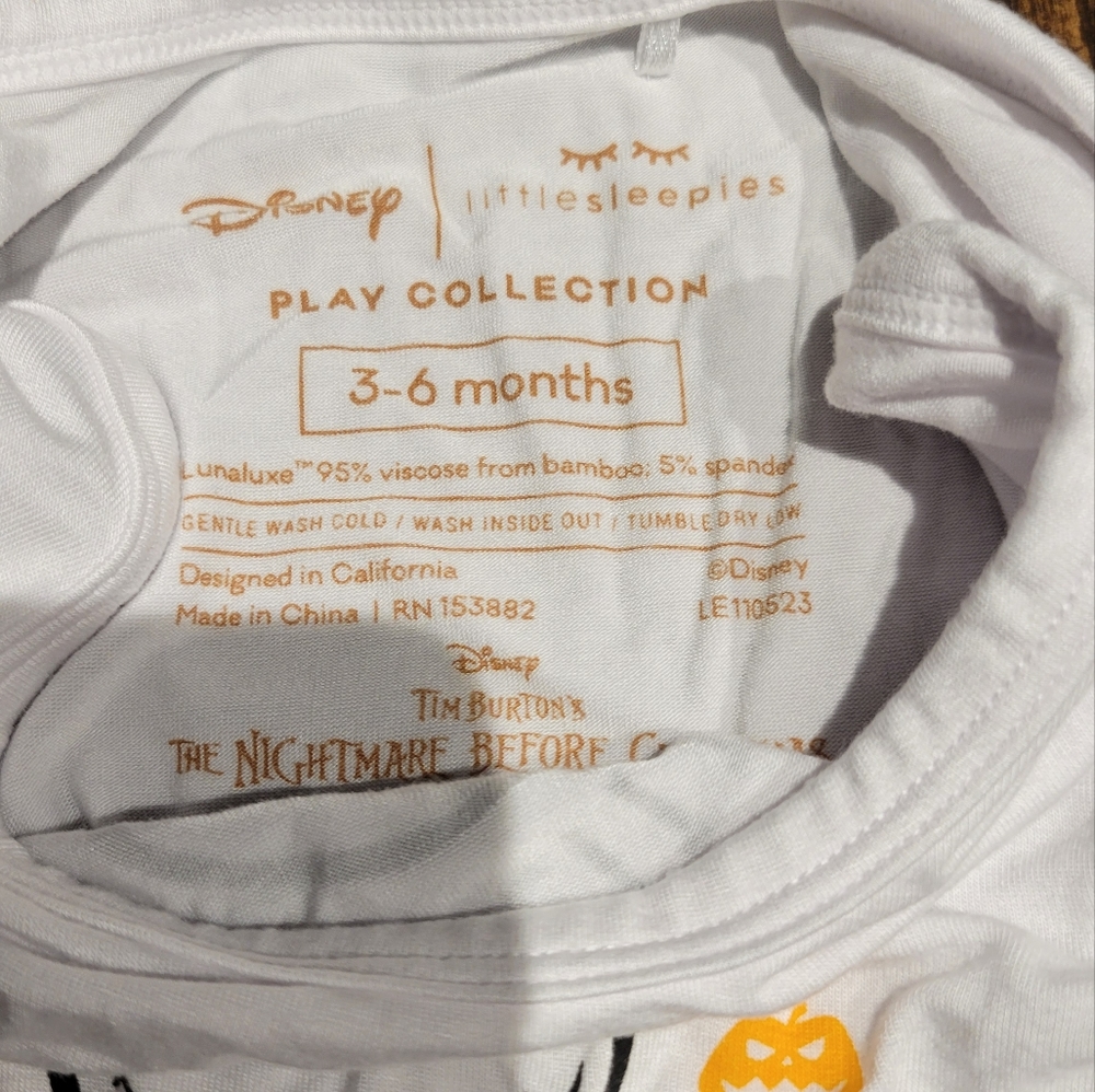 Jack Skellington Onsie, 3-6 months - Picture 2 of 2